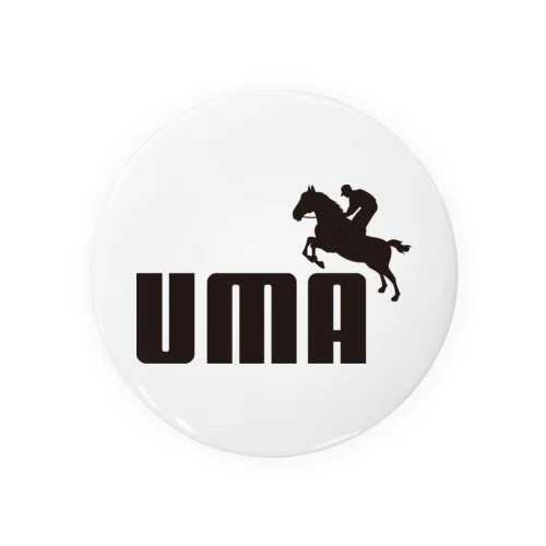 UMA（黒） Tin Badge