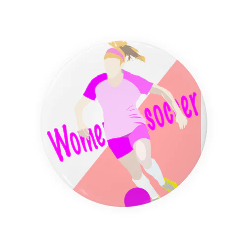 women’s soccer スターフォワード Tin Badge