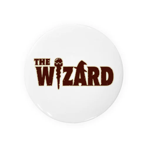 THE WIZARD (魔法使い) ロゴ 缶バッジ