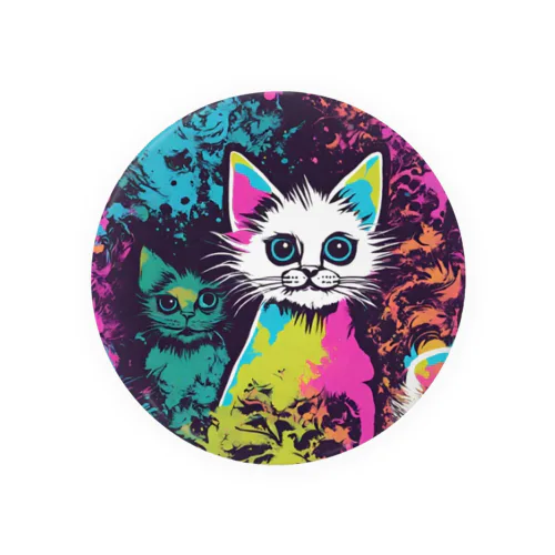 psychedelic kitty ⅱ  缶バッジ