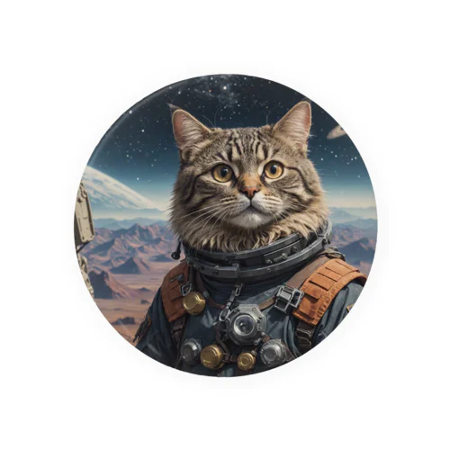 宇宙猫1 Tin Badge