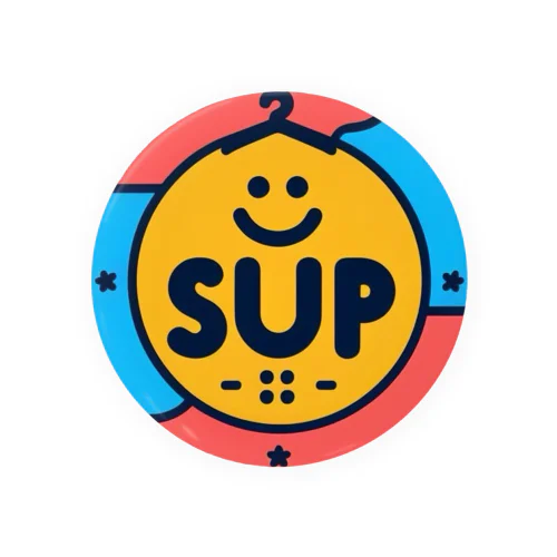 SUP Tin Badge