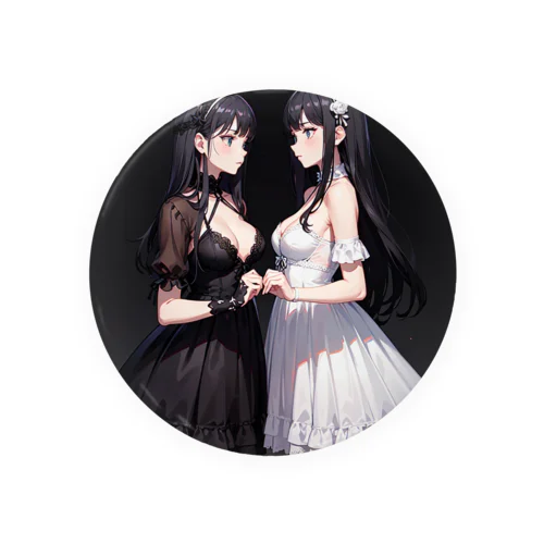 向き合う姉妹2 Tin Badge