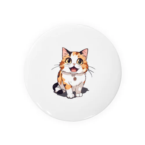 三毛猫チーちゃんグッズ Tin Badge