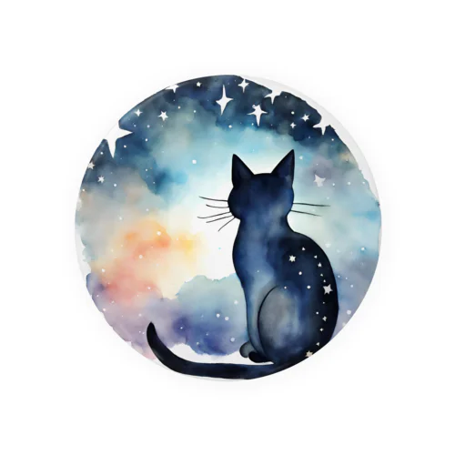 星黒猫 Tin Badge