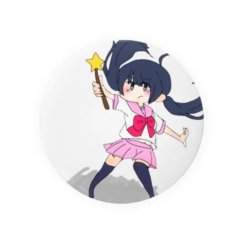 魔女っ子まじょこ Tin Badge