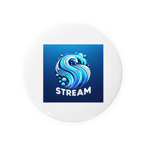 Stream Tin Badge