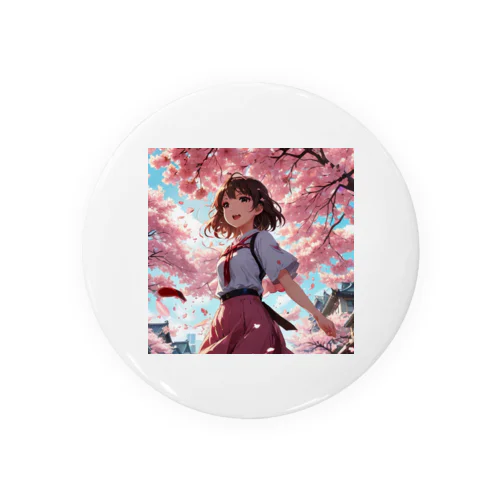桜の季節 Tin Badge