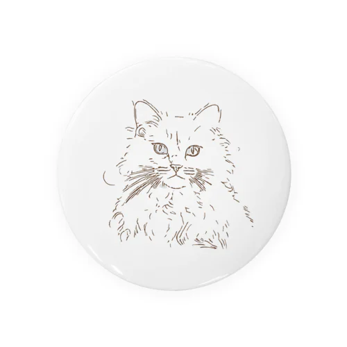 名前はショーン｜イケメンなねこ Tin Badge