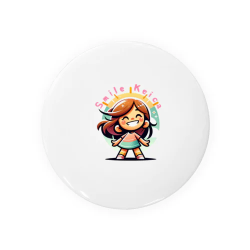 Smile Keica Tin Badge