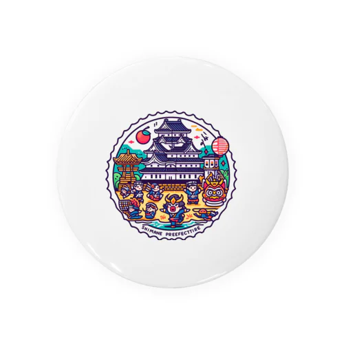 島根県 Tin Badge