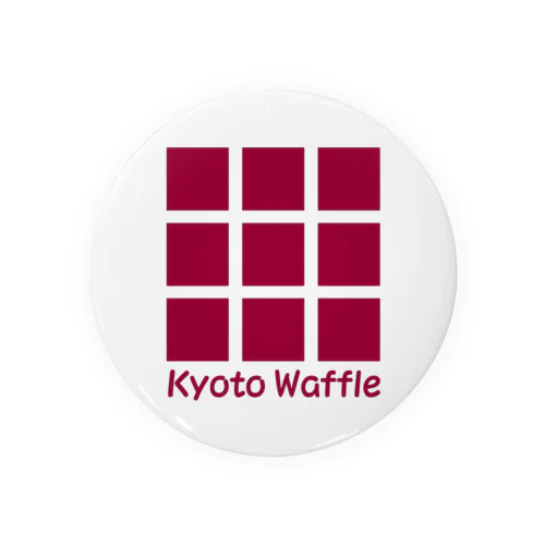 Kyoto Waffle  缶バッジ