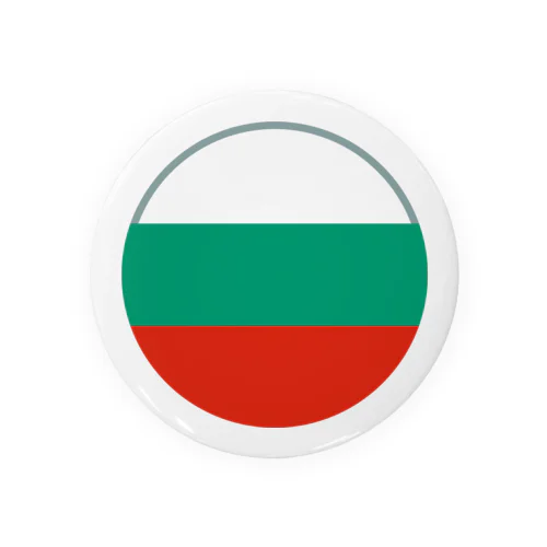ブルガリアの国旗 缶バッジ