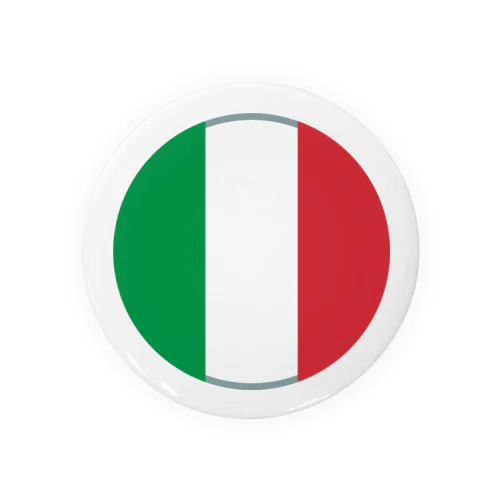 イタリアの国旗 Tin Badge