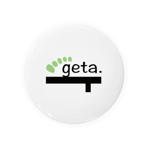 geta. Tin Badge