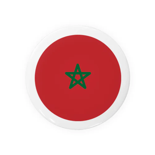 モロッコの国旗 Tin Badge