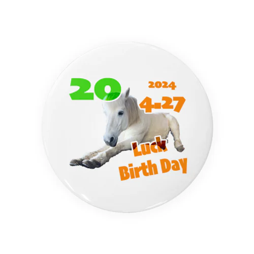 ラックお誕生日グッズ2024その2 Tin Badge