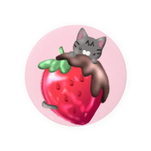 ichigo neco🍓 Tin Badge