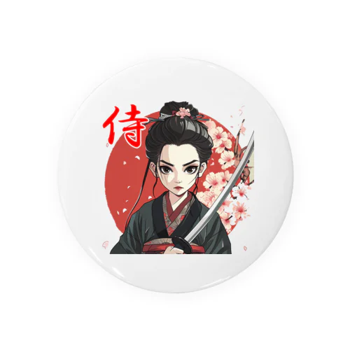 女侍 Tin Badge