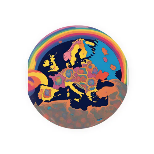Europe Tin Badge