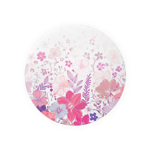 花模様🌸 Tin Badge