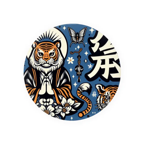 タイガ Tin Badge