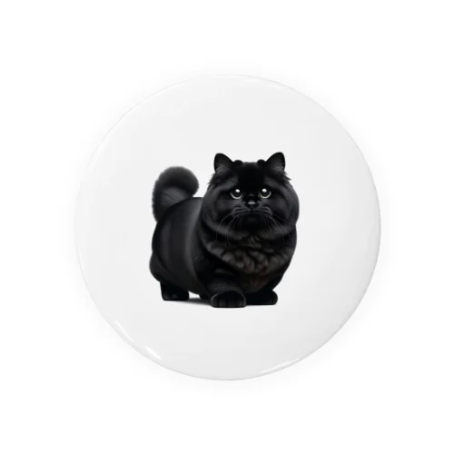 黒猫 Tin Badge