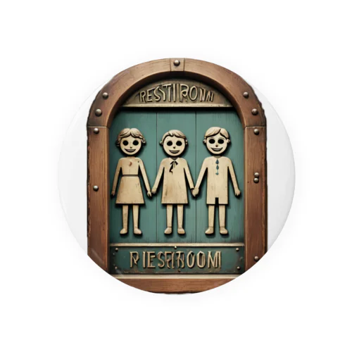 トイレマーク妖怪　ドレダーズ Tin Badge