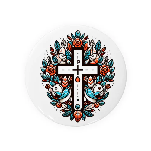 PP9十字架 Tin Badge