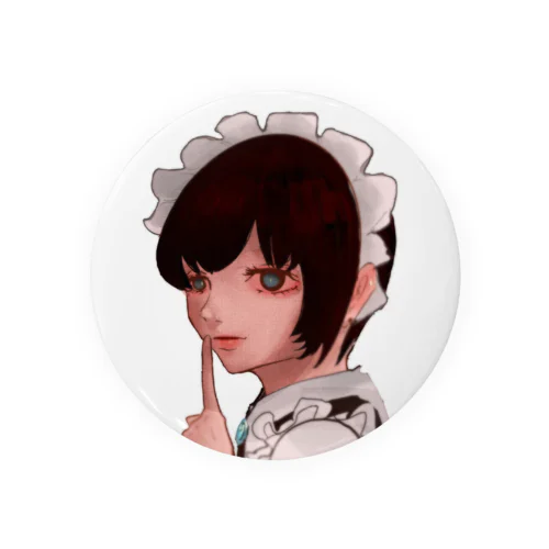 病みかわメイド女の子シリーズ Tin Badge