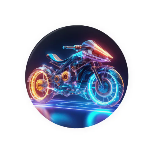 バイクホログラム Tin Badge