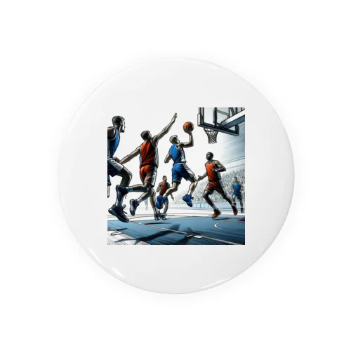 バスケットボール Tin Badge