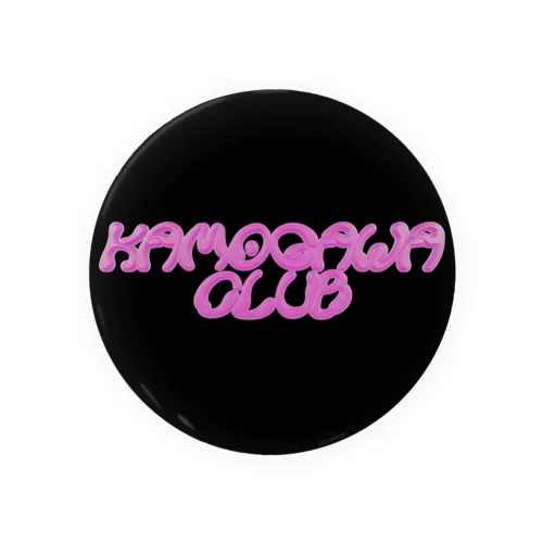 KAMOGAWA CLUB LOGO BLACK Tin Badge