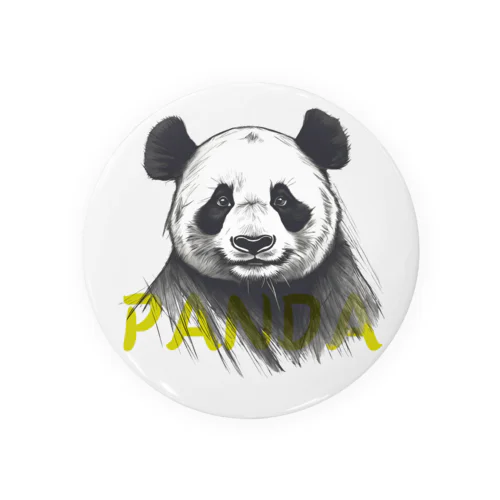 PANDA Tin Badge