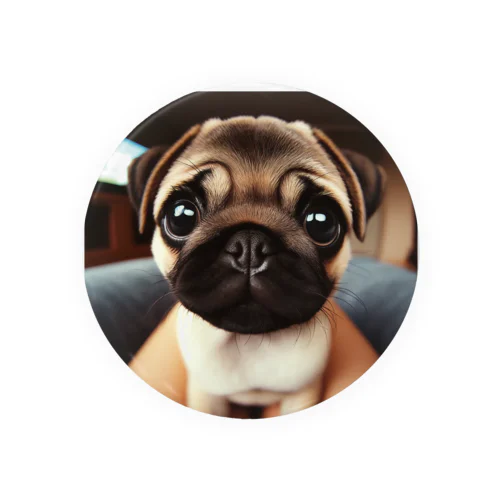 pug Tin Badge