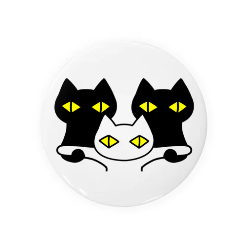 黒猫ボディーガード 002 Tin Badge