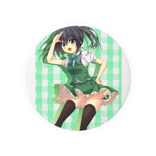 緑ちゃん Tin Badge