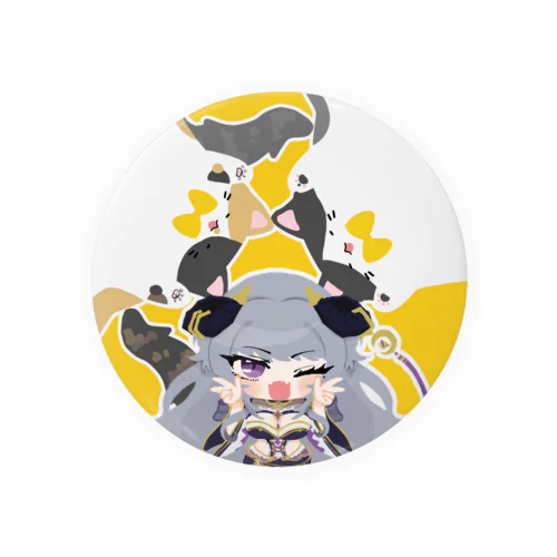 如月家SDイラスト Tin Badge