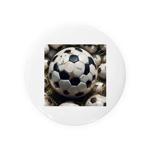 サッカーボール Tin Badge