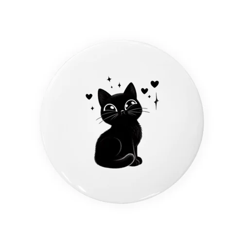 黒猫ニャン・ポイント Tin Badge