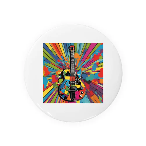 POPARTguitar Tin Badge