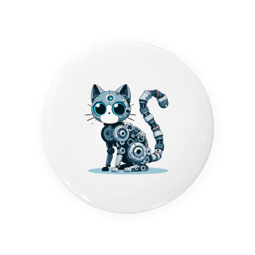 メカニカルな猫 Tin Badge