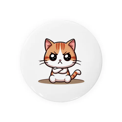 かわいい猫のヤンチャまる Tin Badge