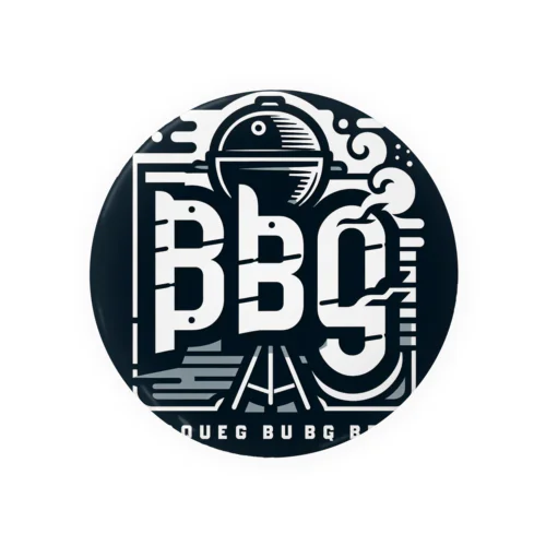 BBQ 缶バッジ