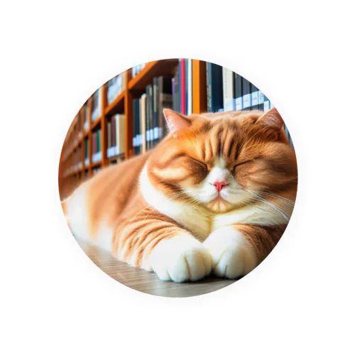 眠りネコ Tin Badge