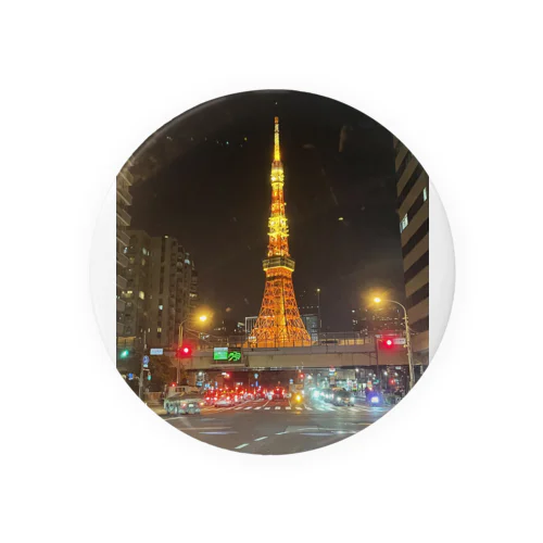 東京タワー Tin Badge