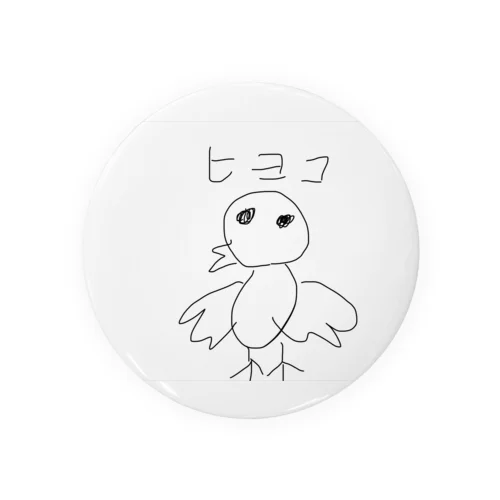 hetaTひよこ Tin Badge