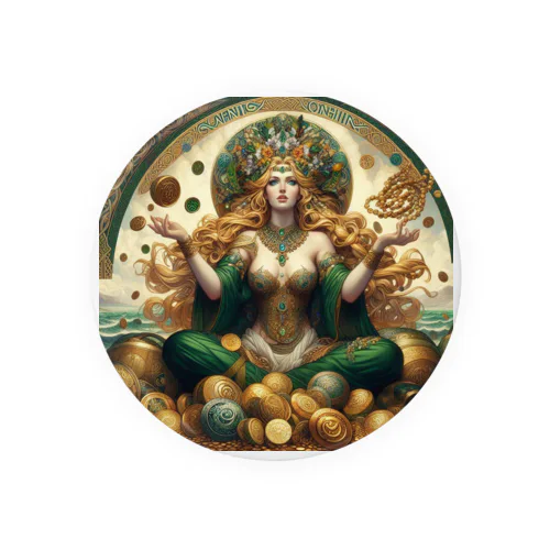 豊穣の女神アバンダンティア Tin Badge