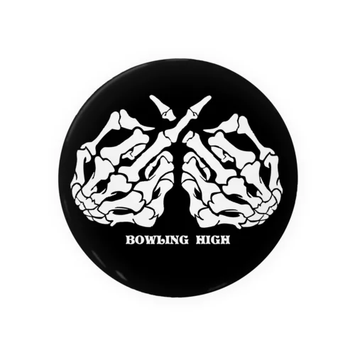 BOWLING HIGH Tin Badge