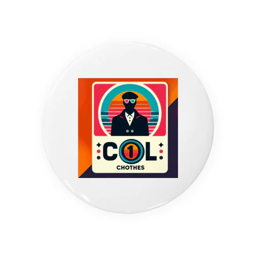 cool men Tin Badge